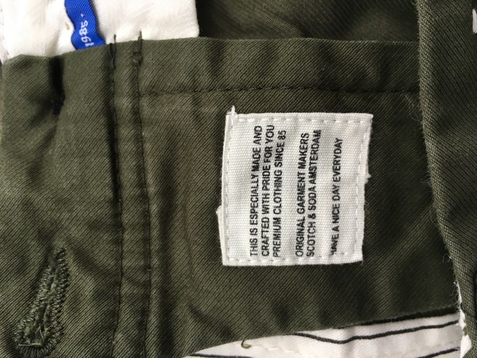 Органичен памук прав панталон Scotch & Soda