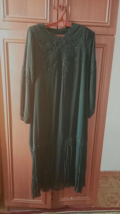 Toʻy libosi turetskiy 1 marta kiyilgan razmeri 46 uzbekcha razmeri 56
