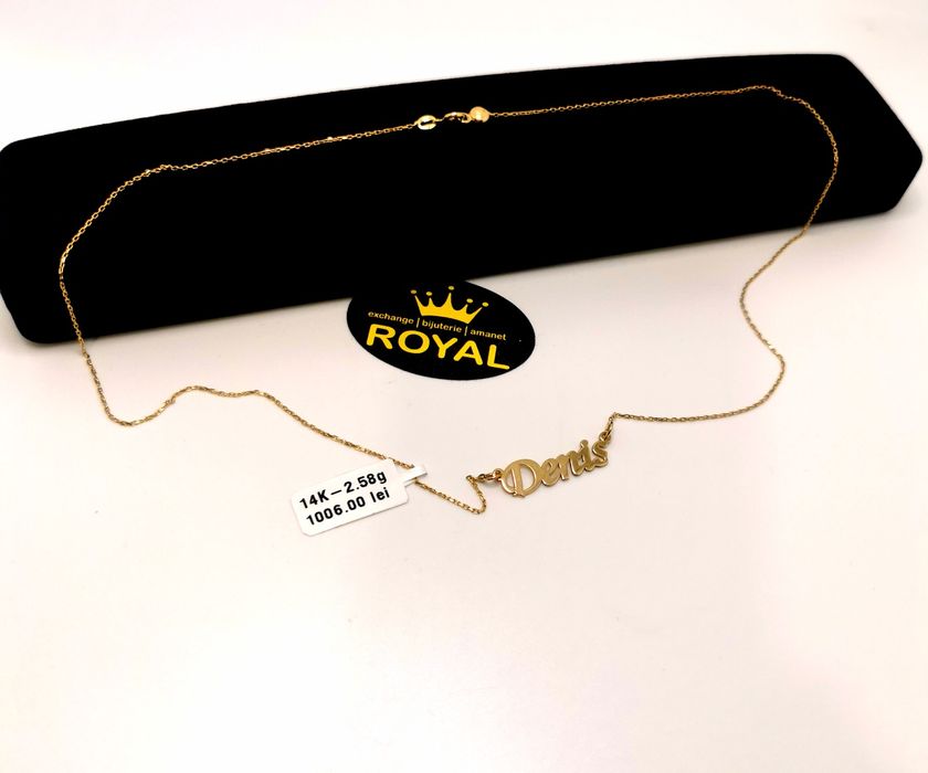 Bijuteria Royal lant din aur 14k 2.58 gr
