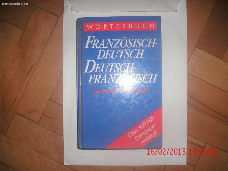 Dictionar Francez-German / German-Francez