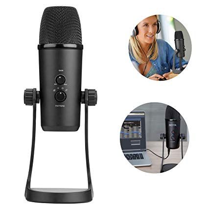 Microfon profesional studio BOYA BY-PM700 USB, inregistrare voce, inst