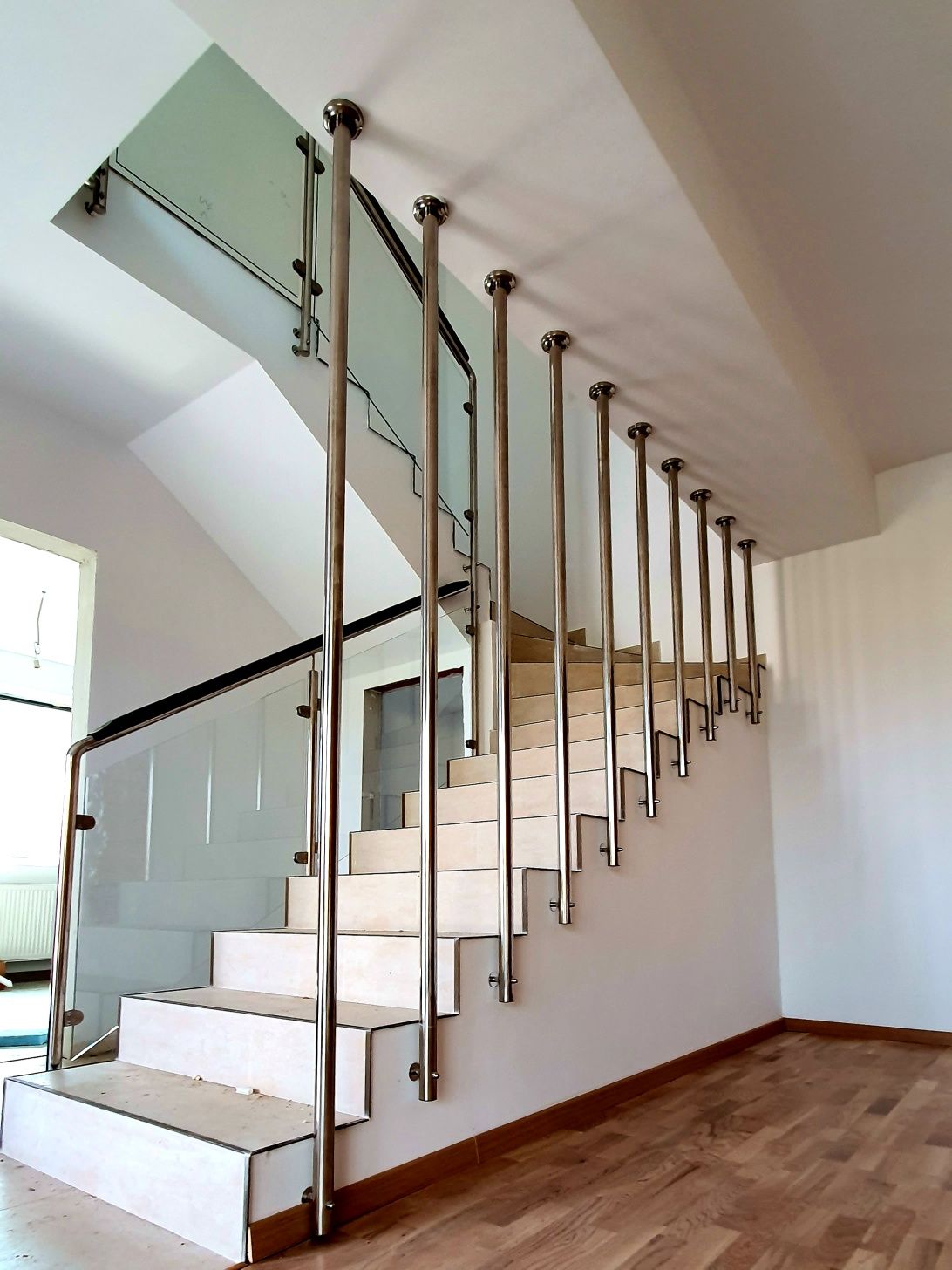 // BALUSTRADE INOX cu Sticla si Lemn // Clasice sau cu Model //