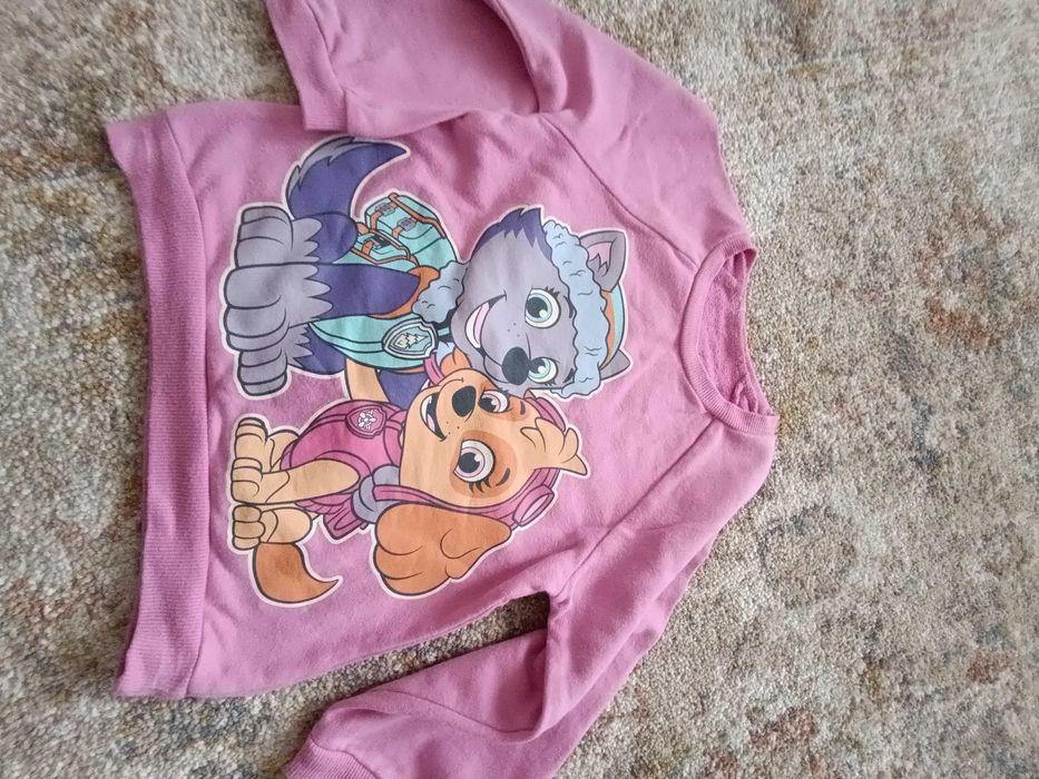 17 броя Памучни блузки за момиче -110 р-р