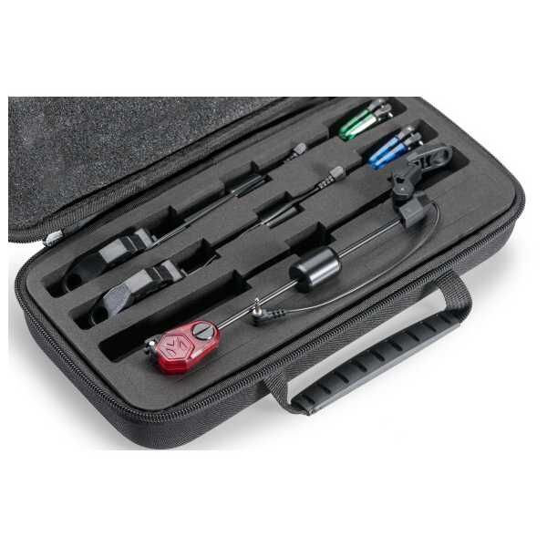 Троен комплект обтегачи в куфарче Mivardi Swing Arm MCX 77 – Set RGB