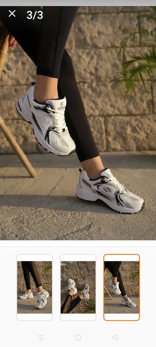 Бели дамски ежедневни маратонки pasione 38 размер