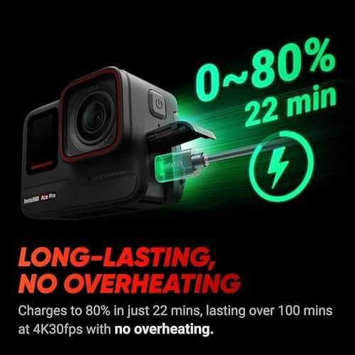 Нова Insta360 Ace Pro екшън камера 4K120fps с обектив Leica комплект