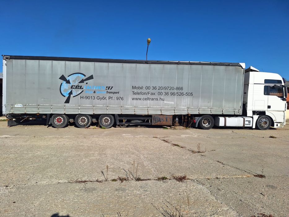Man Tgx 18440 cu semiremorca Schimtz