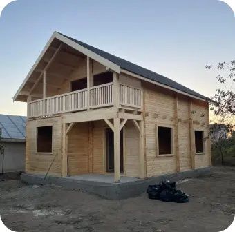 Construim Cabane de locuit permanent