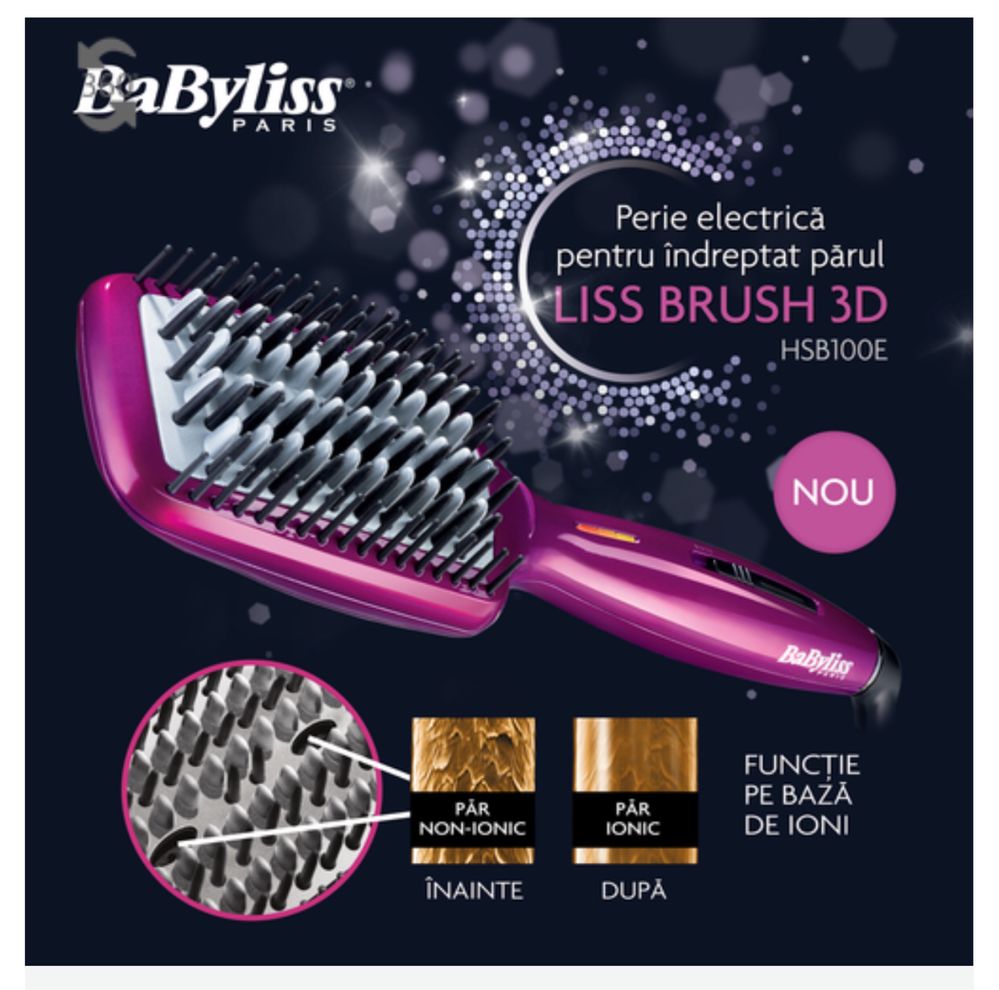 Perie electrica BabyLiss Brush 3D