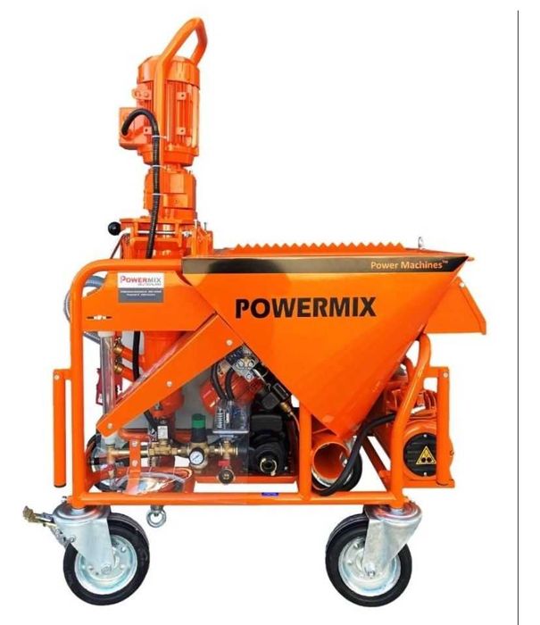 Штукатурная станция агрегат PowerMix ALPHA 380V шпаклевка