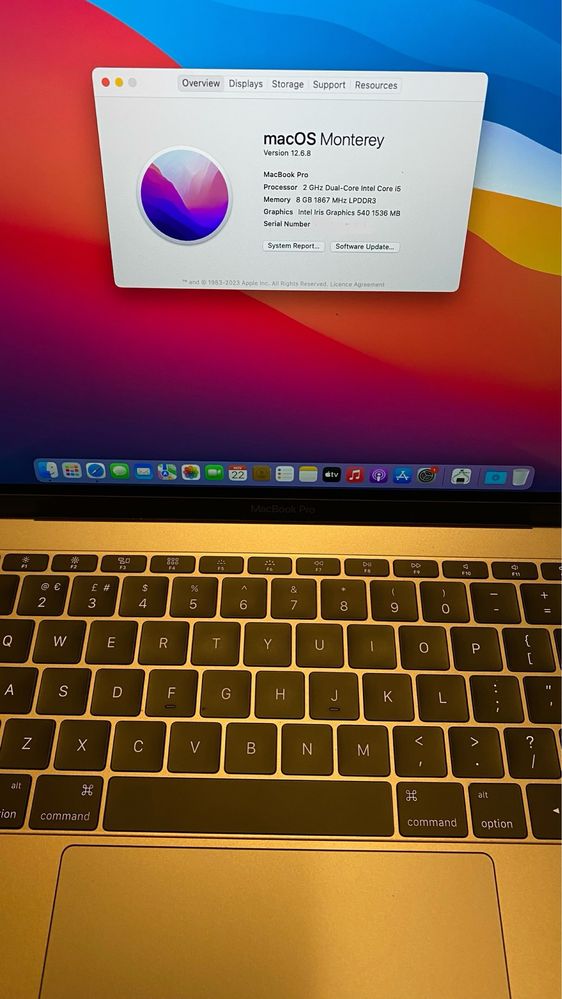 Macbook Pro Late 2016 13"