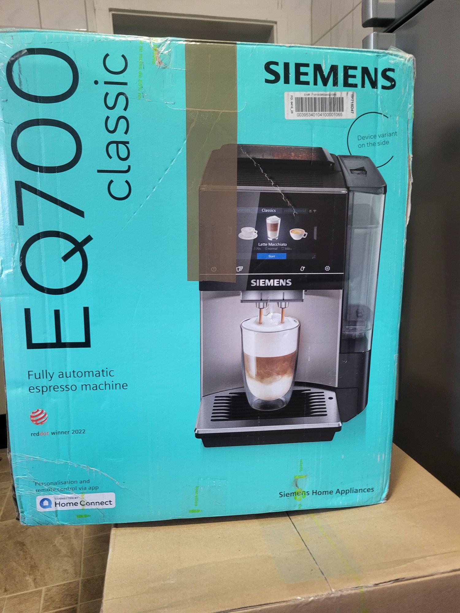 Siemen EQ700 classic  Кафеавтомат Каферобот кафемашина