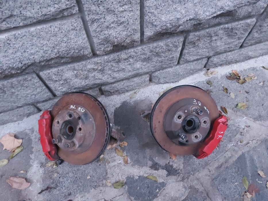 Задна главина / спирачен апарат Порше Кайен 955 / Porsche Cayenne S 4.