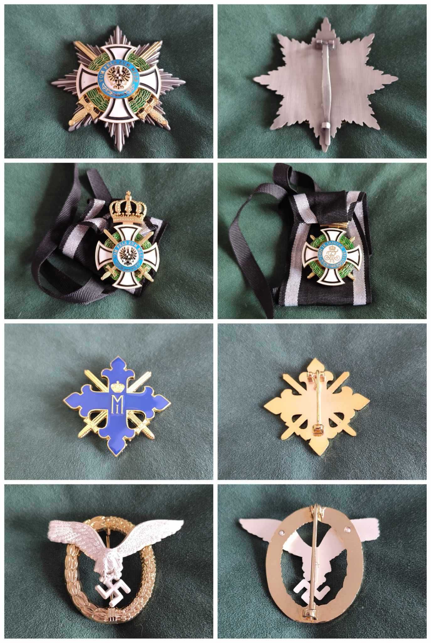 Medalii Hohenzollern, ordinul Mihai, Crucea de fier in cavaler