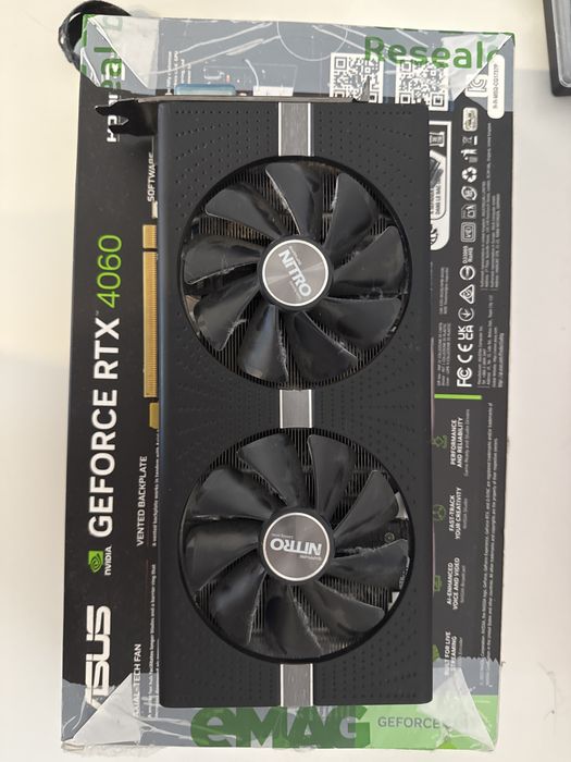Sapphire Nitro RX580 4Gb