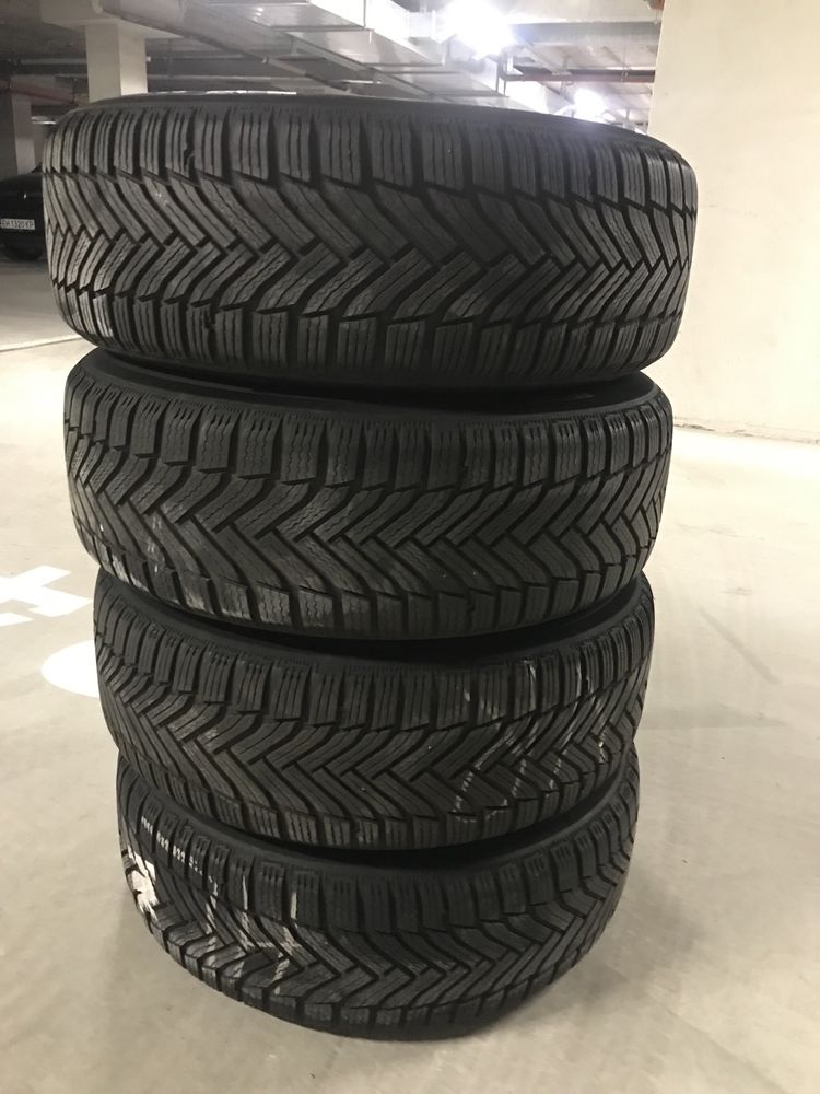 Зимни Гуми 225/60/16 Michelin Alpin 6+Джанти Platin Tomason