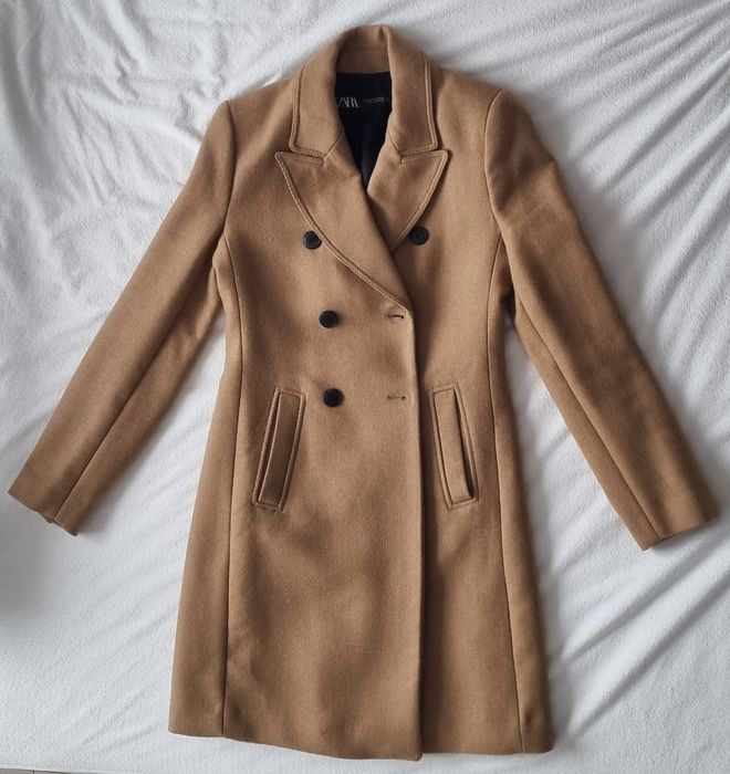 Palton Zara, 50% lână,  XS