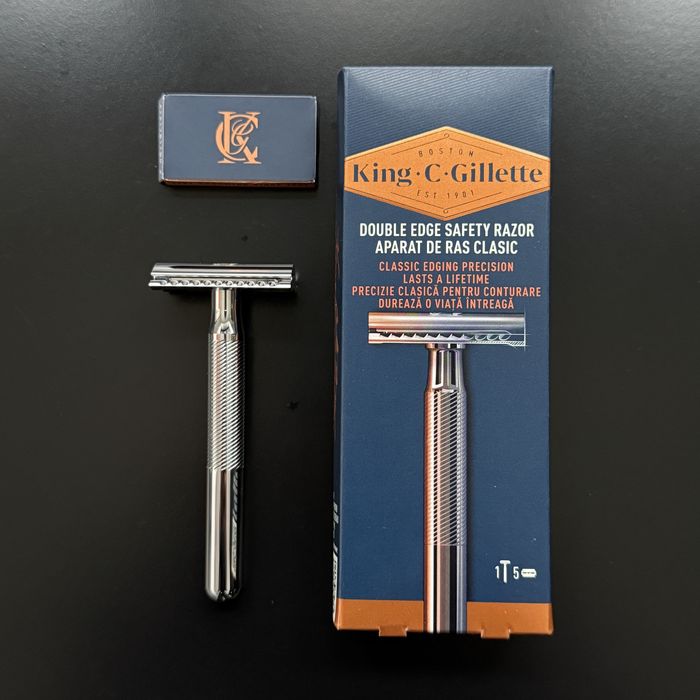 Gillette King C Double Edge Safety Razor Самобръсначка