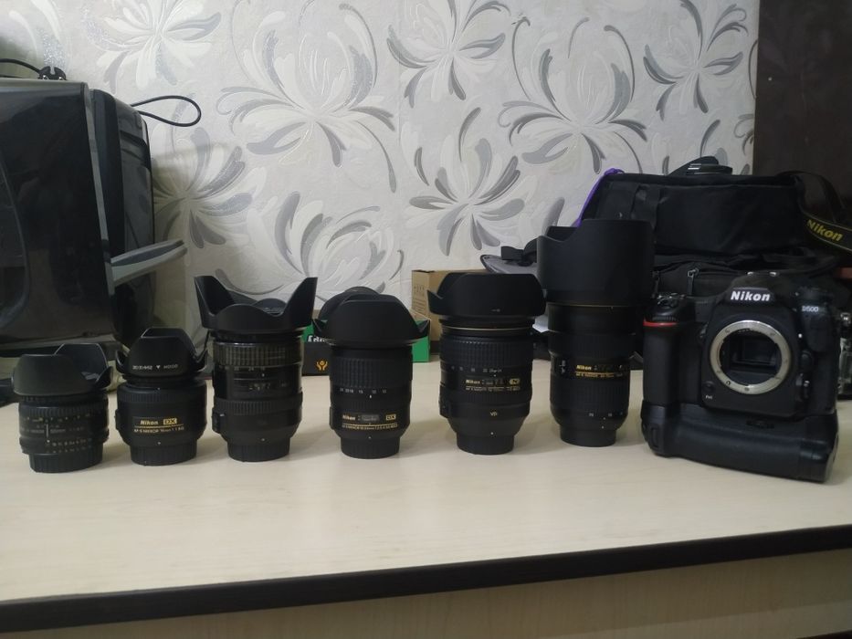 Nikon d500 +6 объективом
