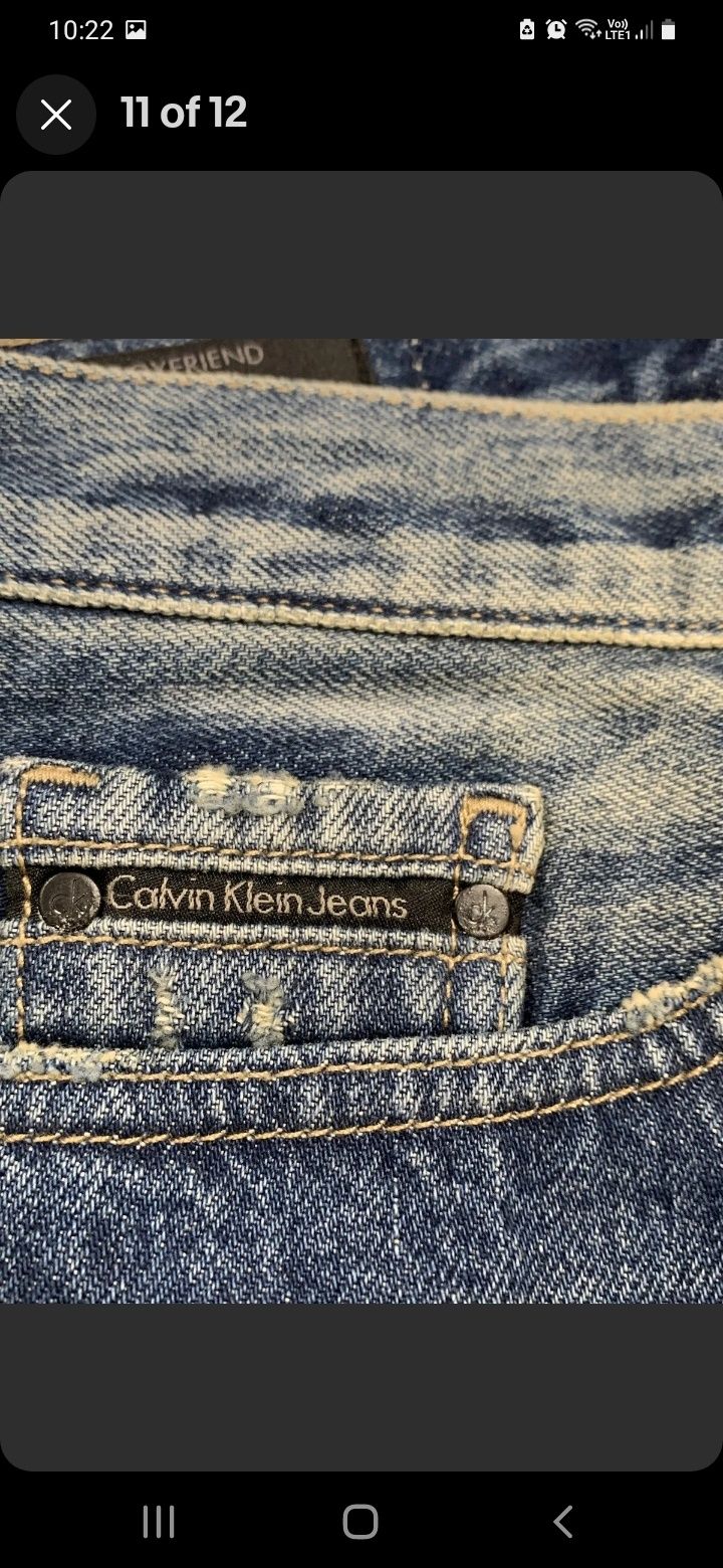 Calvin klein дамски дънки boyfriend slim fit 28 номер