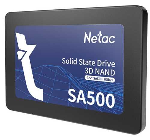 Твердотельный накопитель SSD 256Gb, SATA 6 Gb/s, Netac SA500, 2.5