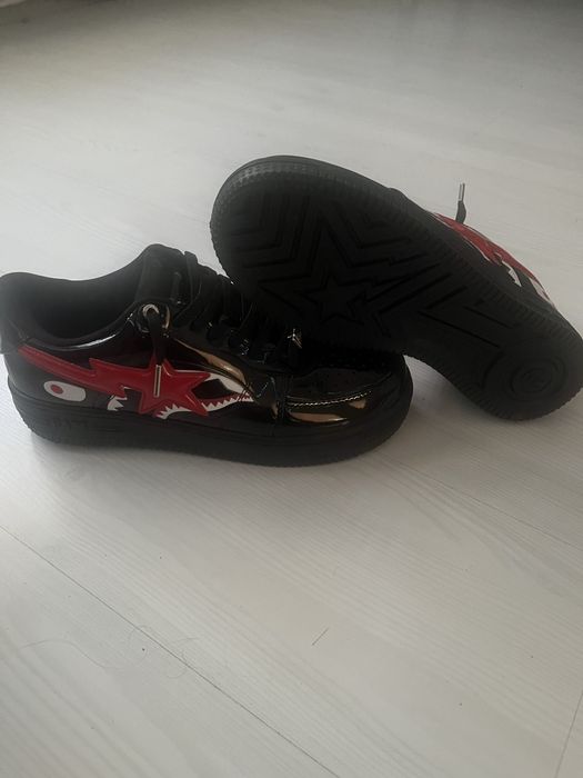 Bape sta black shark обувки