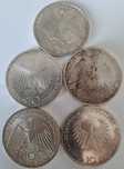 Lot 5 monede  Germania 10 marci 1972 2000 comemorative argint