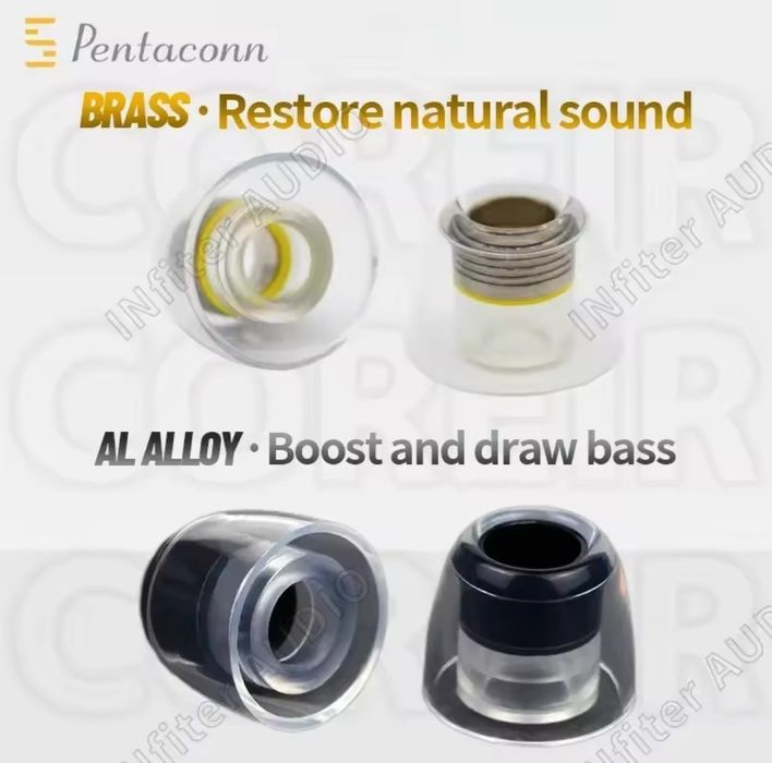 Pentaconn Coreir Brass Eartips