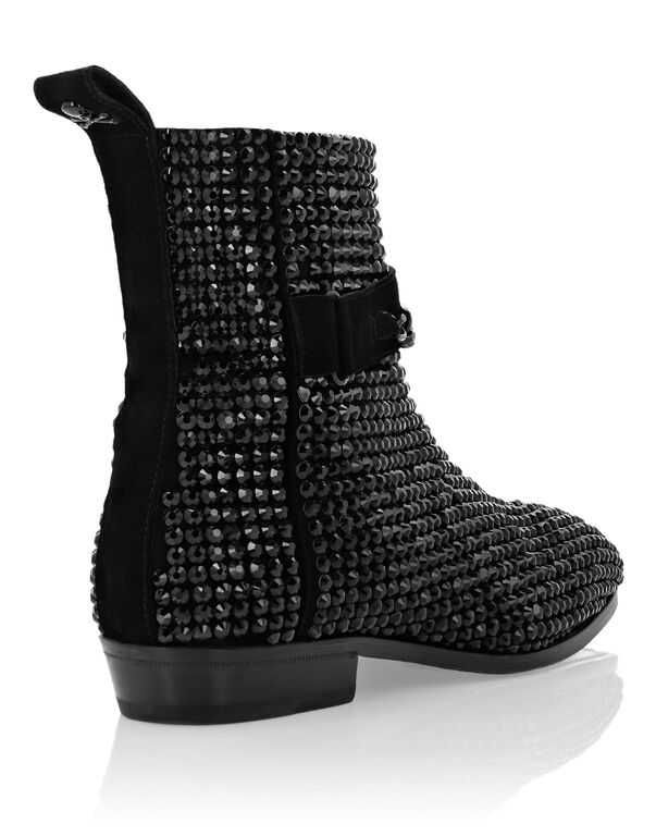 Ботуши Philipp Plein Suede Flat Boots Stones man