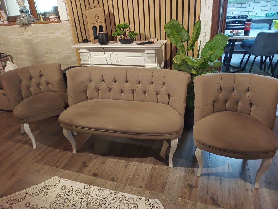 Mobilier living crem