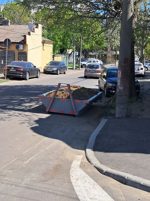 Bene moloz, bena moloz [nisip/balastru/pietriș/piatra/pamant vegetal)