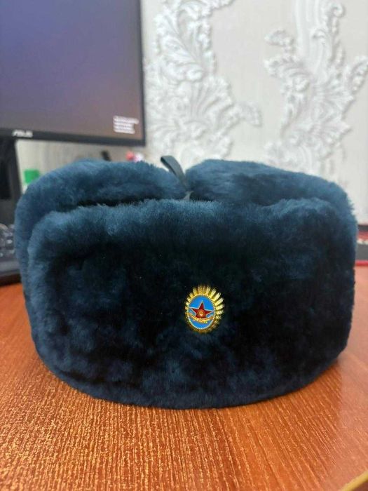 Шапка ушанка военная