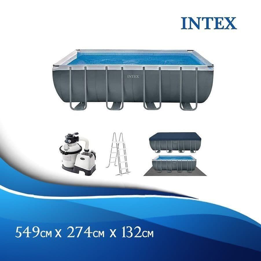 INTEX каркасный бассейн 549×274 стойка бассейн basseyn stoyka baseyn