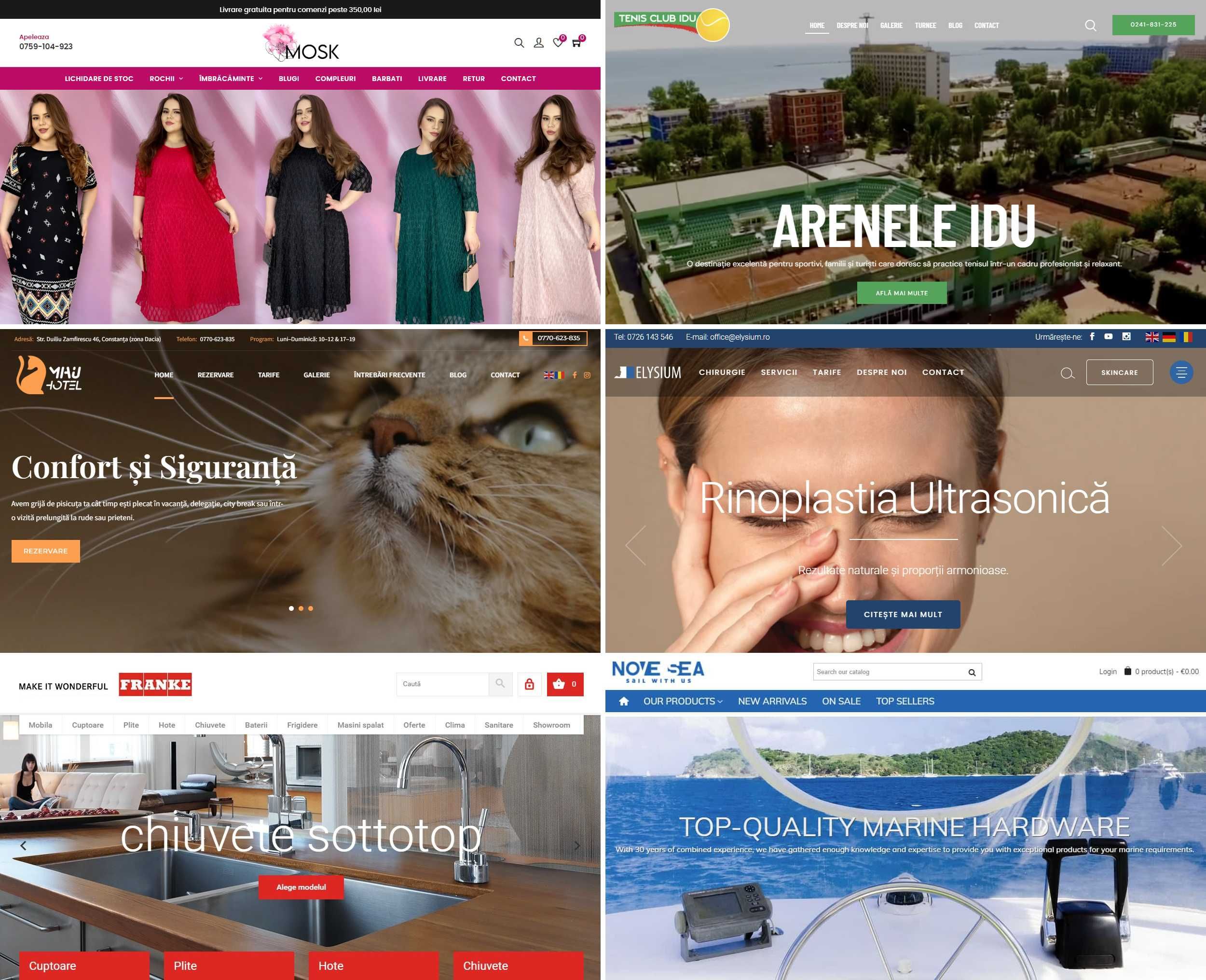 Web Design, Creare Site, Pagina Web, Magazin Online, Site Prezentare