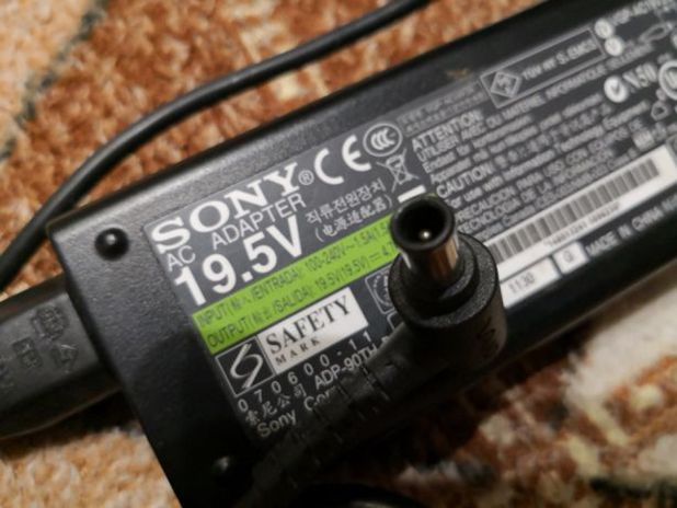 адаптер блок питания на телевизор SONY