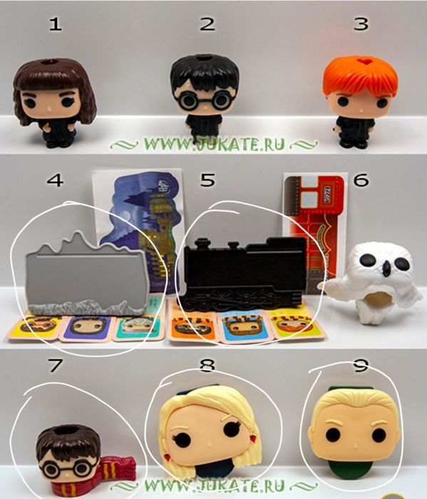 Игрушки из киндеров