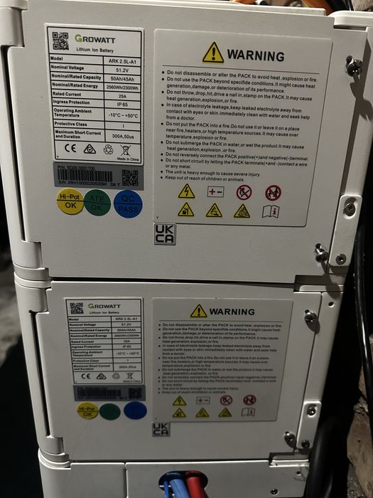 Growatt ARK-2.5L-A1 батерия за фотоволтаична система