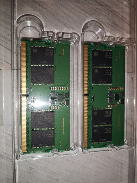 Memorii laptop Samsung 2x8gb DDR5 4800 Mhz