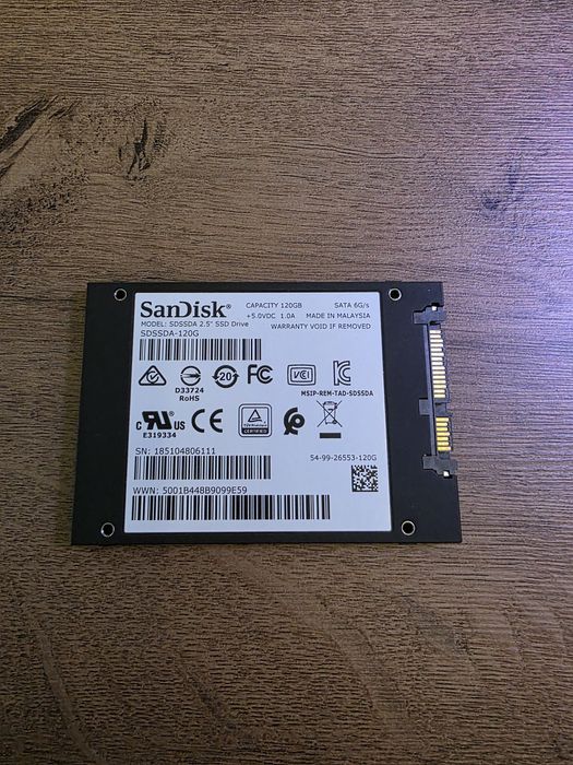 Ssd SanDisk 120GB