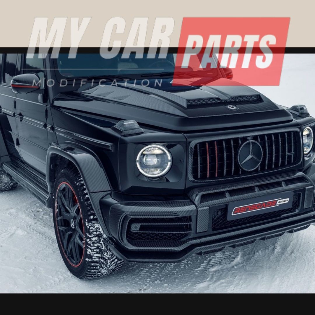 Карбон губа для Mercedes-Benz G 63