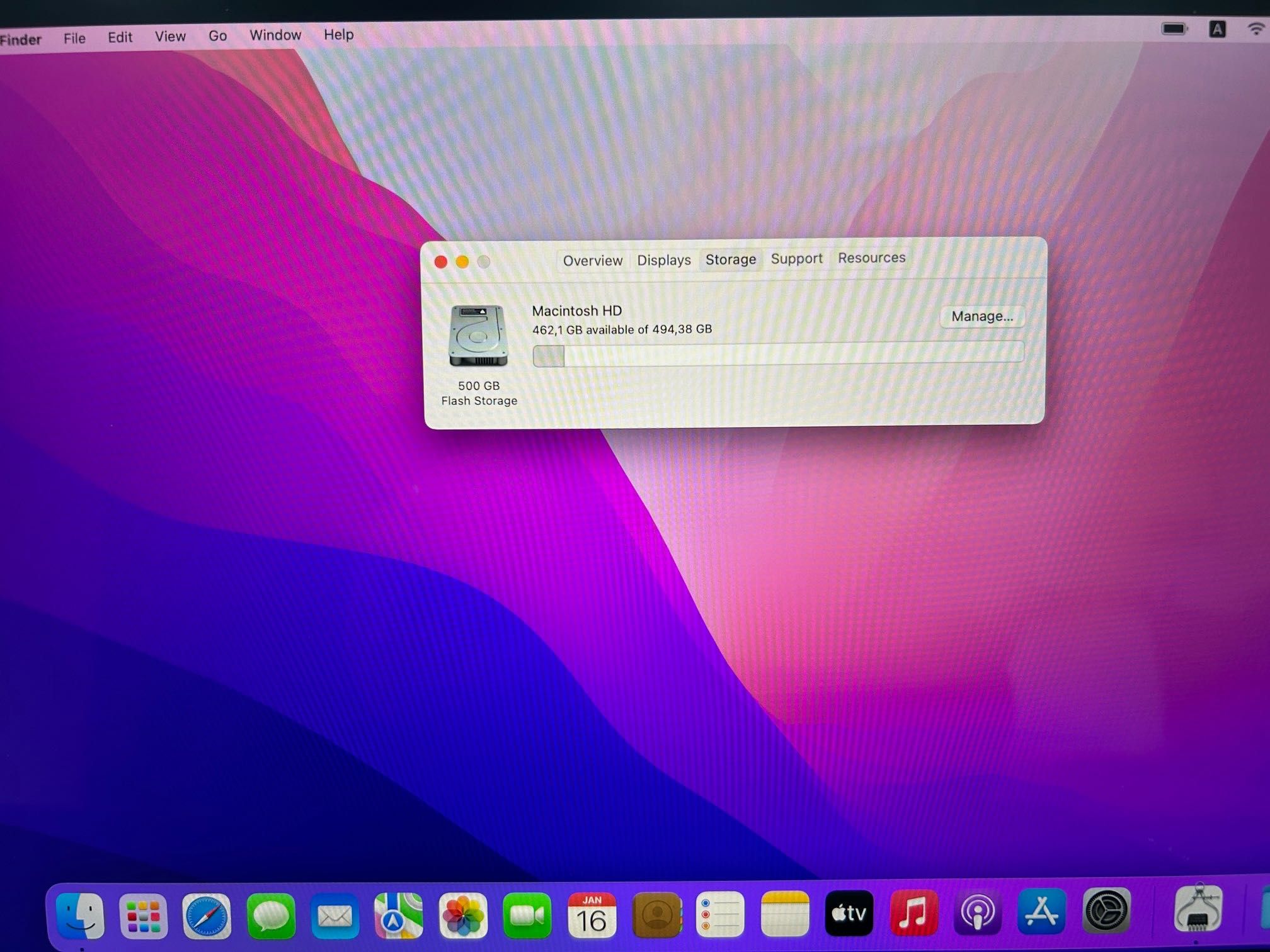 MacBook Pro 13" M1 Chip 8-Core CPU, 8-Core GPU, 16GB RAM, 512 SSD