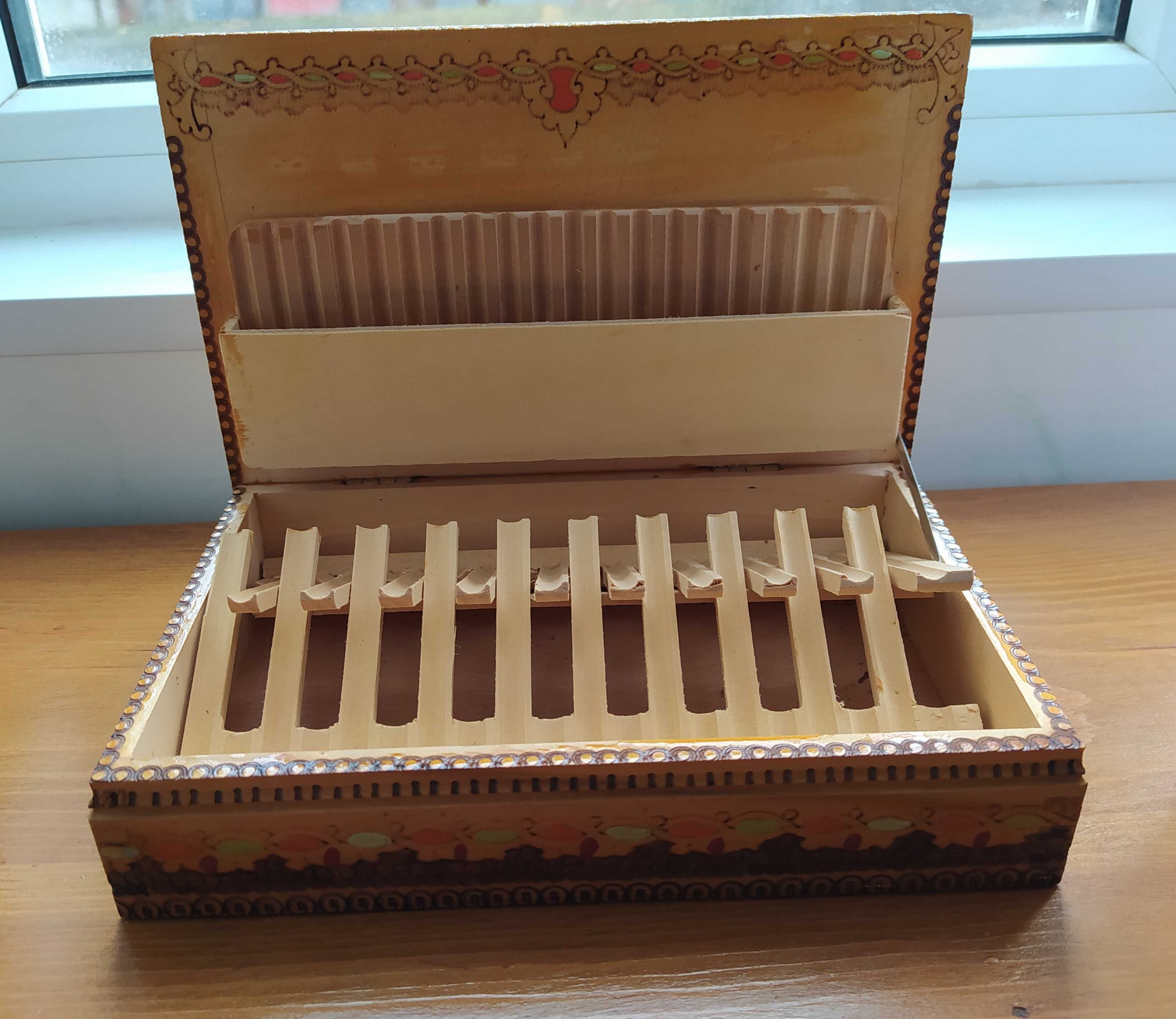Дървена кутия за цигари