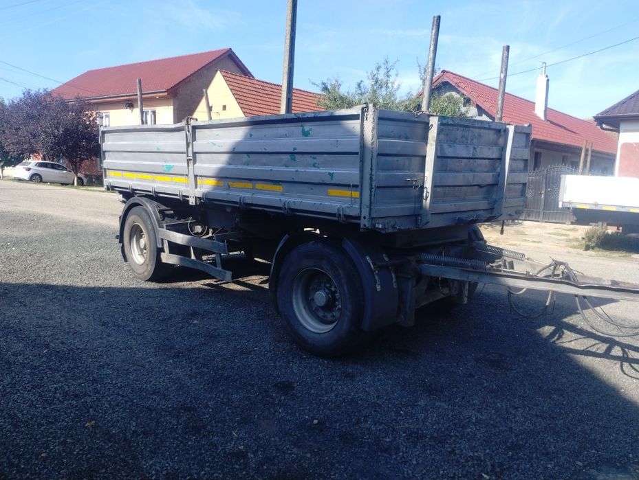 Remorca basculabila 3 părți 18 tone