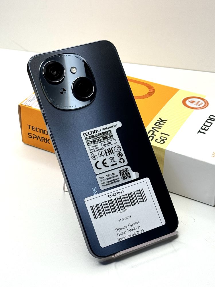 Tecno SPARK Go 1|128