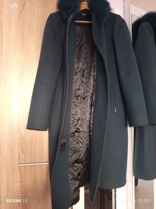 Palton verde închis