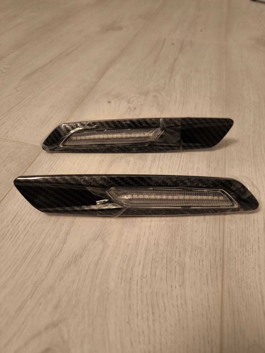 Карбонови странични мигачи за бмв ф10/11