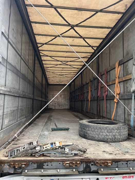 Vand/schimb cu lemn rotundrasinos Semiremorcă prelata Kogel SN-24 2017