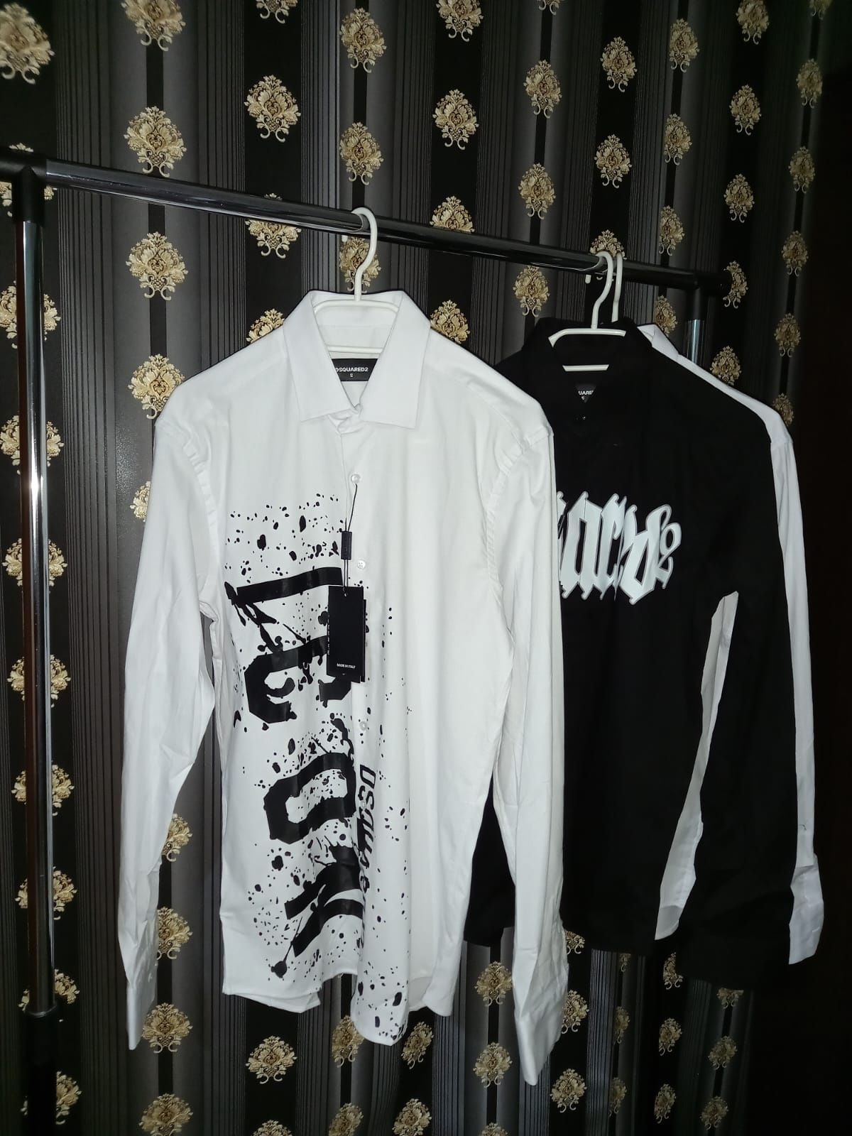Cămașă DSQUARED2   2 modele alb negru