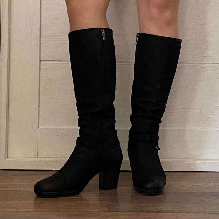 Сапоги зимние натуральные