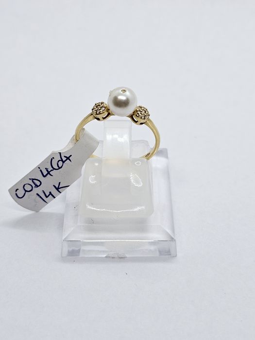 Vand inel dama din aur 14 k 1.52 g cod 464